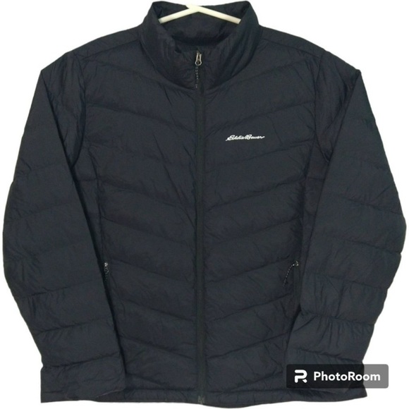 17. Eddie Bauer Womens' Chevron Quilt Down Jacket - Picture 11 of 16